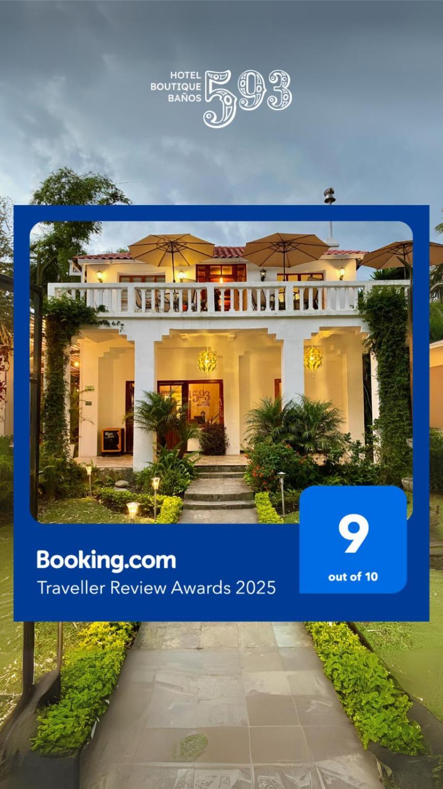 593 Hotel Boutique Banos Exterior photo